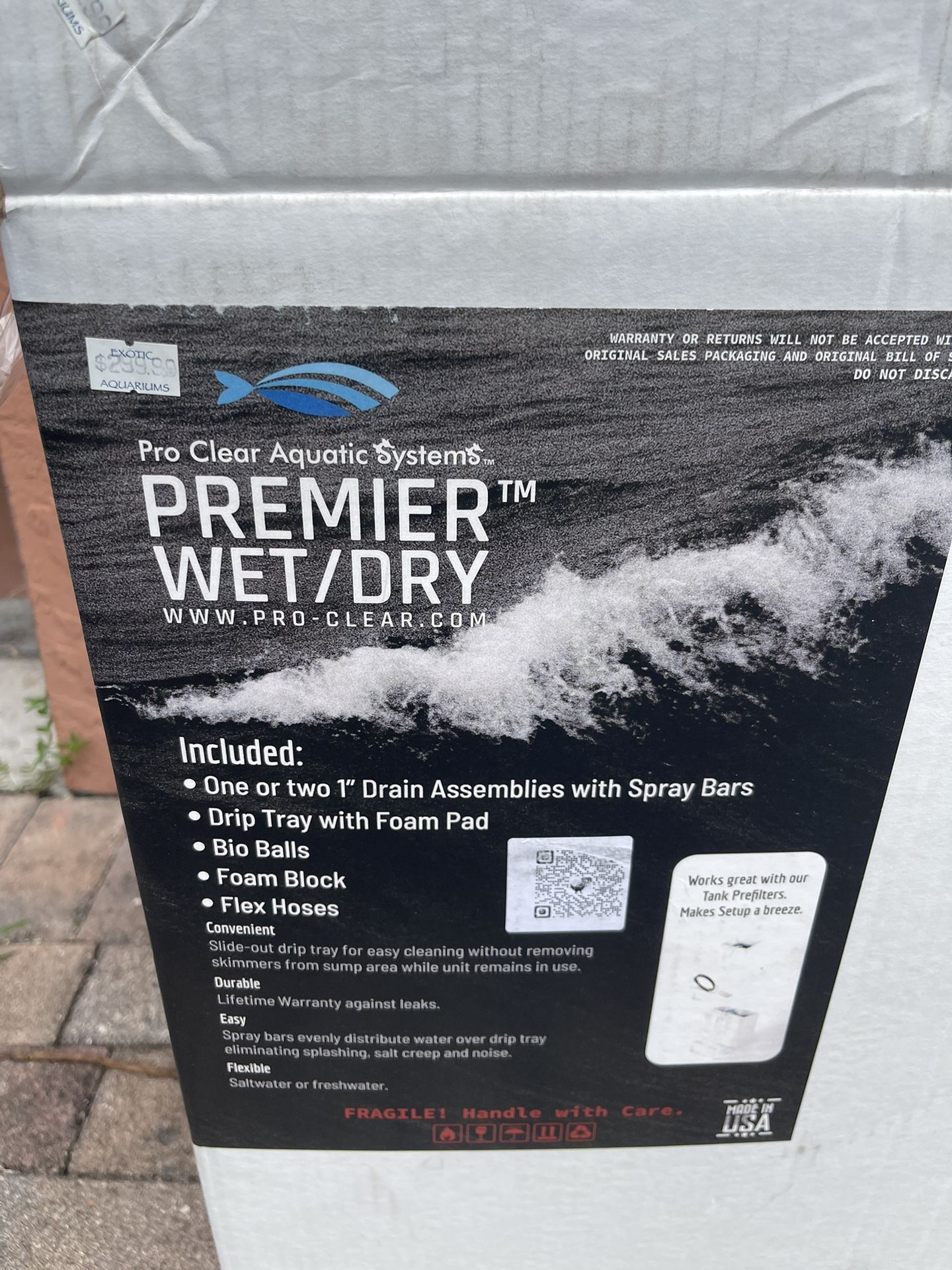 Wet/Dry Fish Tank Filter 