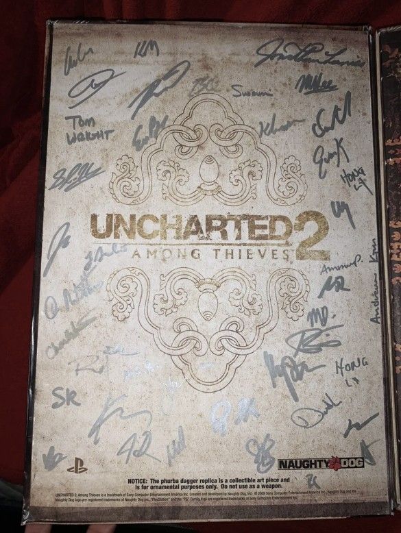 Uncharted 2 Fortune Hunters Edition RARE !