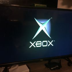 Original Xbox + 2 Controllers + 3 Games