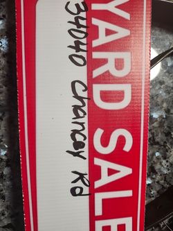 Yard sale , Saturday 11 , 8am to 2pm