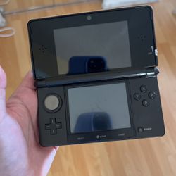 Black Nintendo 3ds  