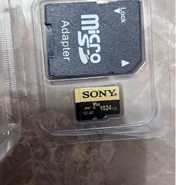 New 1TB SD card with adapter for cameras, PC & Laptop, Videos, Pictures
