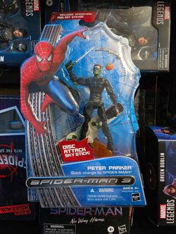 Vintage Marvel Legends Toy Biz Era Spiderman 3 New Goblin ERROR BOX