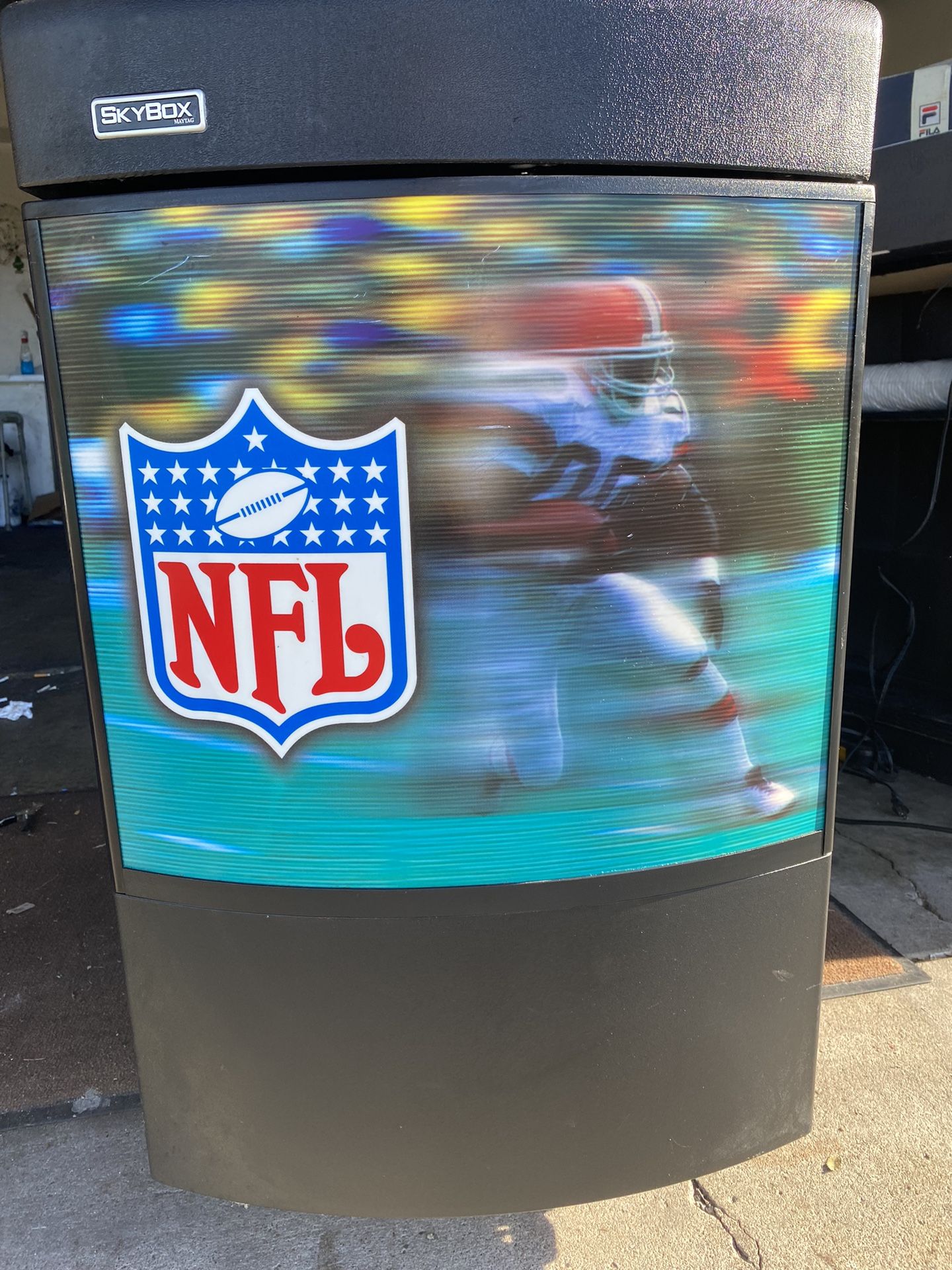 Maytag Light Up Skybox Official NFL Mini Fridge 