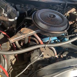 Chevy 350 Motor and Transmission 