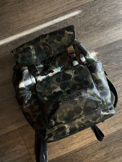 Coach Camo Backpack 