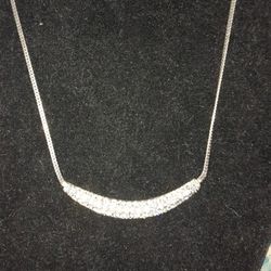 Vintage Silver Toned Necklace 