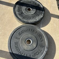 45 Pound Bumper Plates