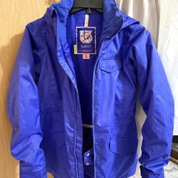Purple Burton Girl’s Ski Jacket Or Snowboard Jacket - Size Large
