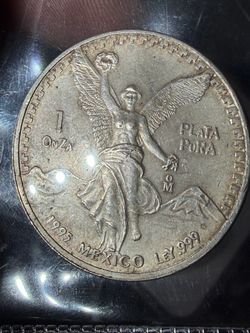 1995 Mexican Libertad 1 oz Silver Coin