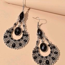 Hollow Out Drop Earrings