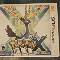 Pokemon X Nintendo 3DS Complete Authentic