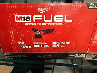 Milwaukee m18 fuel grinder