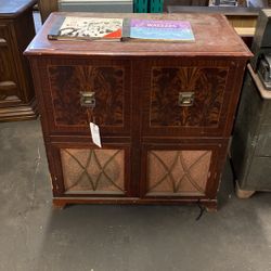 Antique TV Radio Cabinet