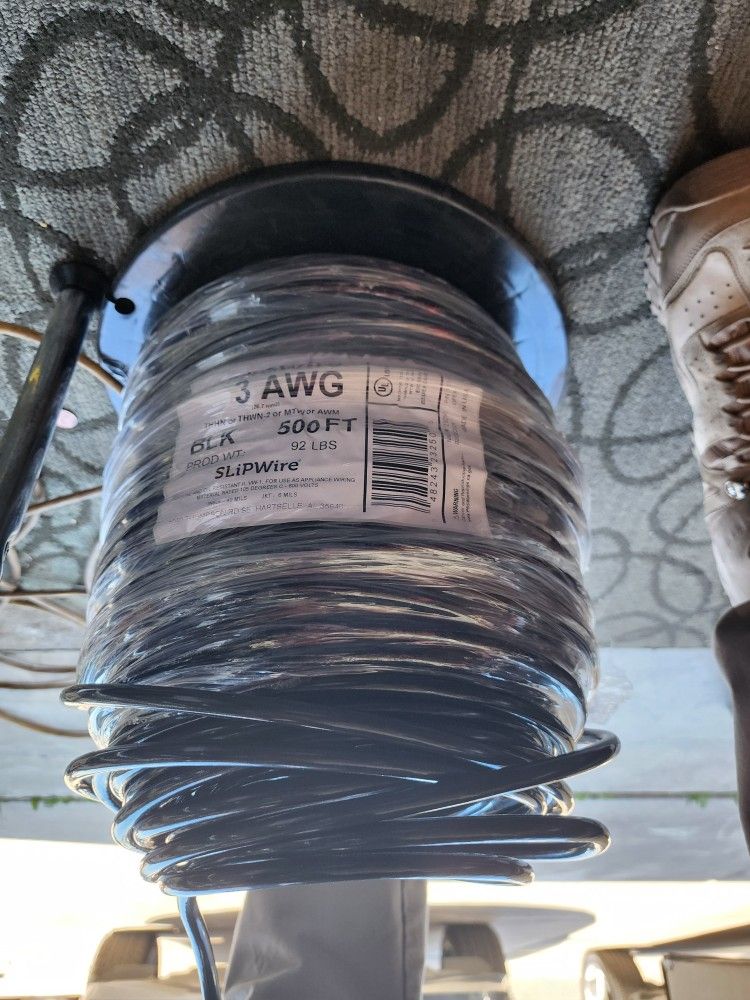 500 Ft Of # 3 Wire