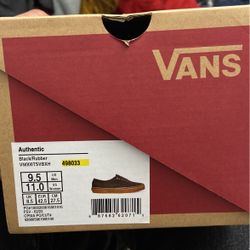 Vans Black/brown Gum