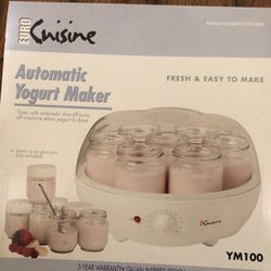 Euro Cuisine Automatic Yogurt Maker New