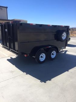 8x12x4 ta Diump trailer