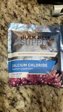 Salt water calcium chloride