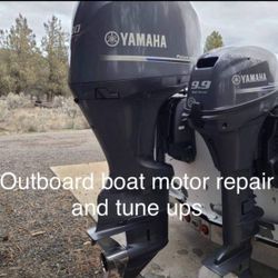 Outboard Motor Repair. Any make Honda Yamaha Evinrude Johnson Mercury Tohatsu