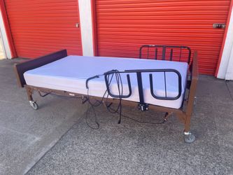 Wide Electric Medical Bed