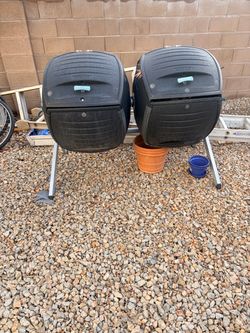 Lifetime Tumbling Composter Bin – Set of 2