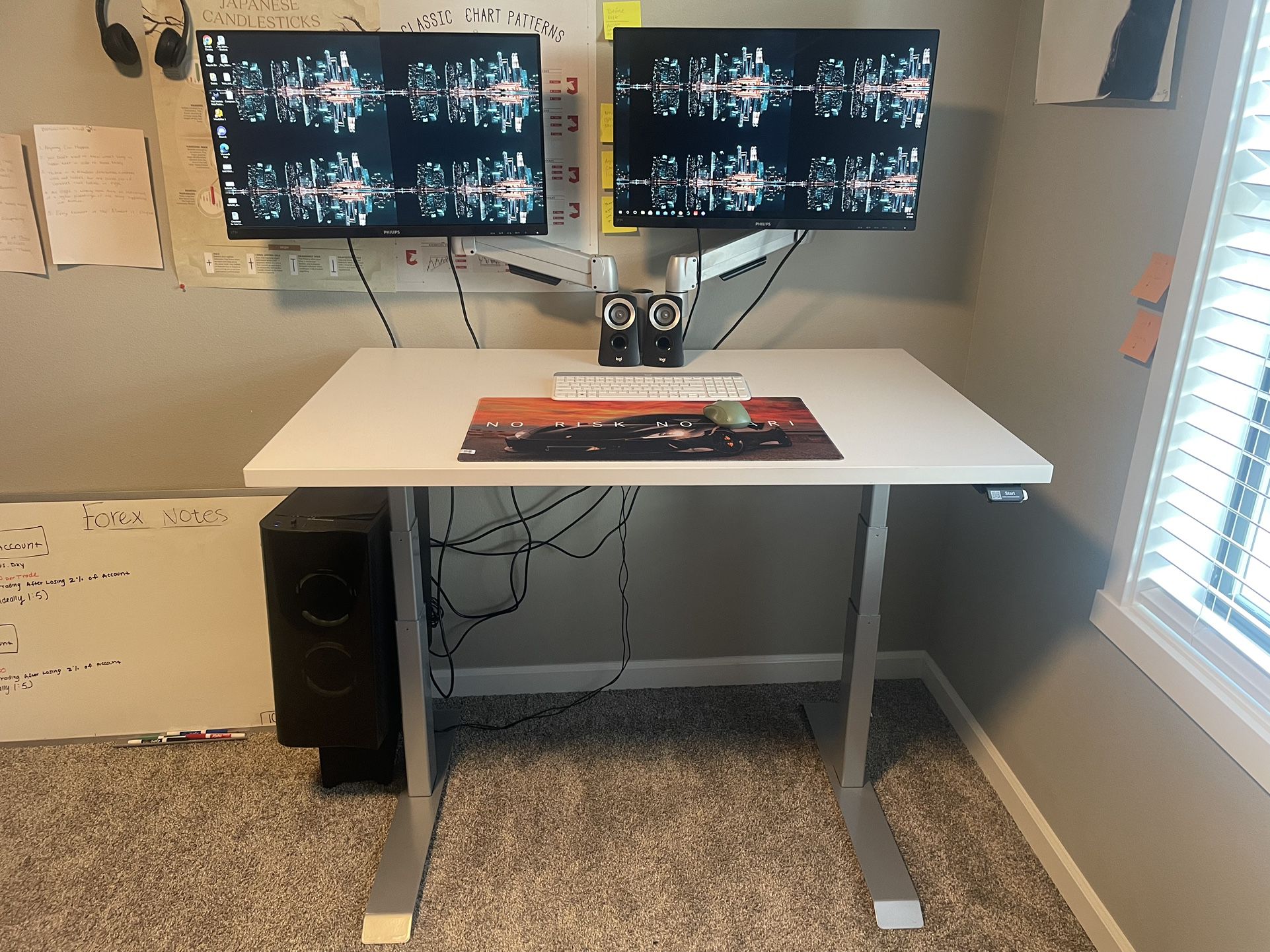 Adjustable Desk Set 