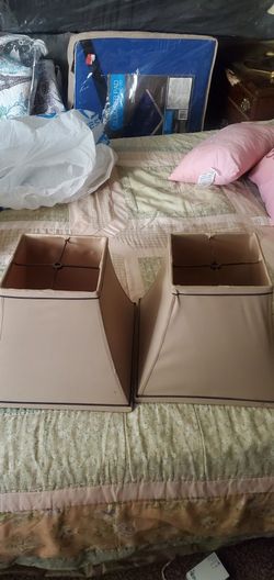 2 Cover Para Lámpara De Mesa