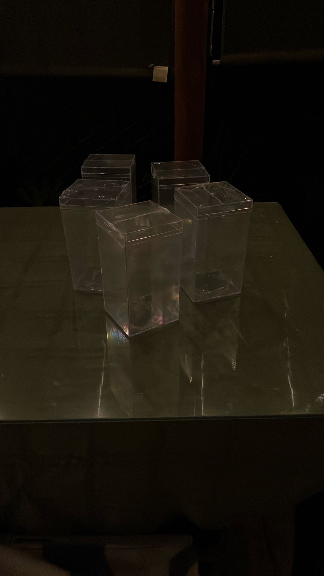 5 Plastic Containers -