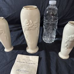 Lenox bud Vases