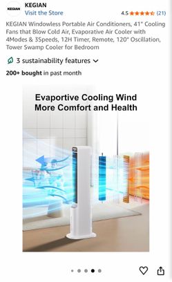 KEGIAN Windowless Portable Air Conditioners