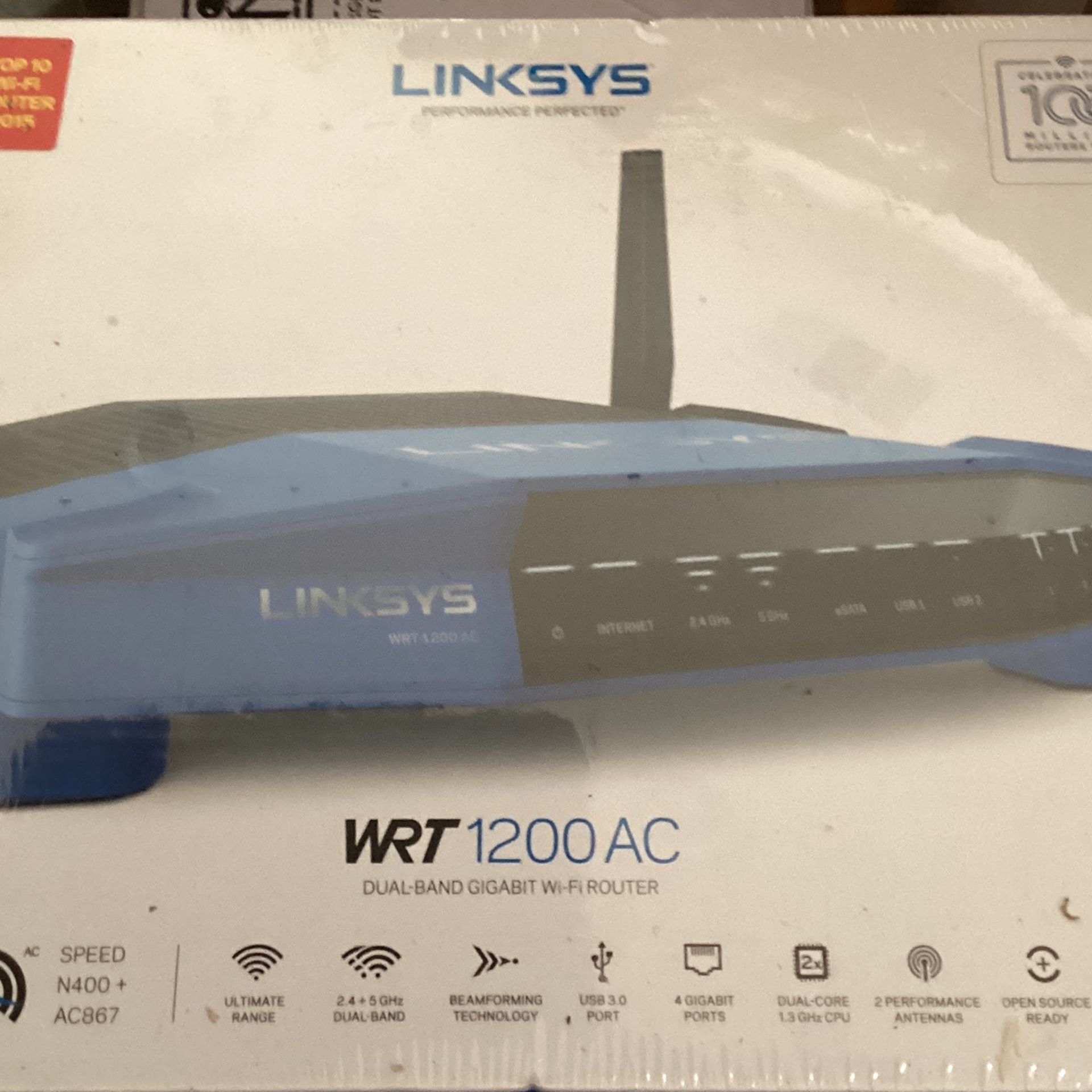 Linksys WRT1200 AC Dual Band Gigabit Wi-Fi Router