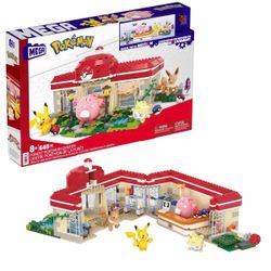 MEGA Pokémon Building Toys Set Forest Pokémon Center