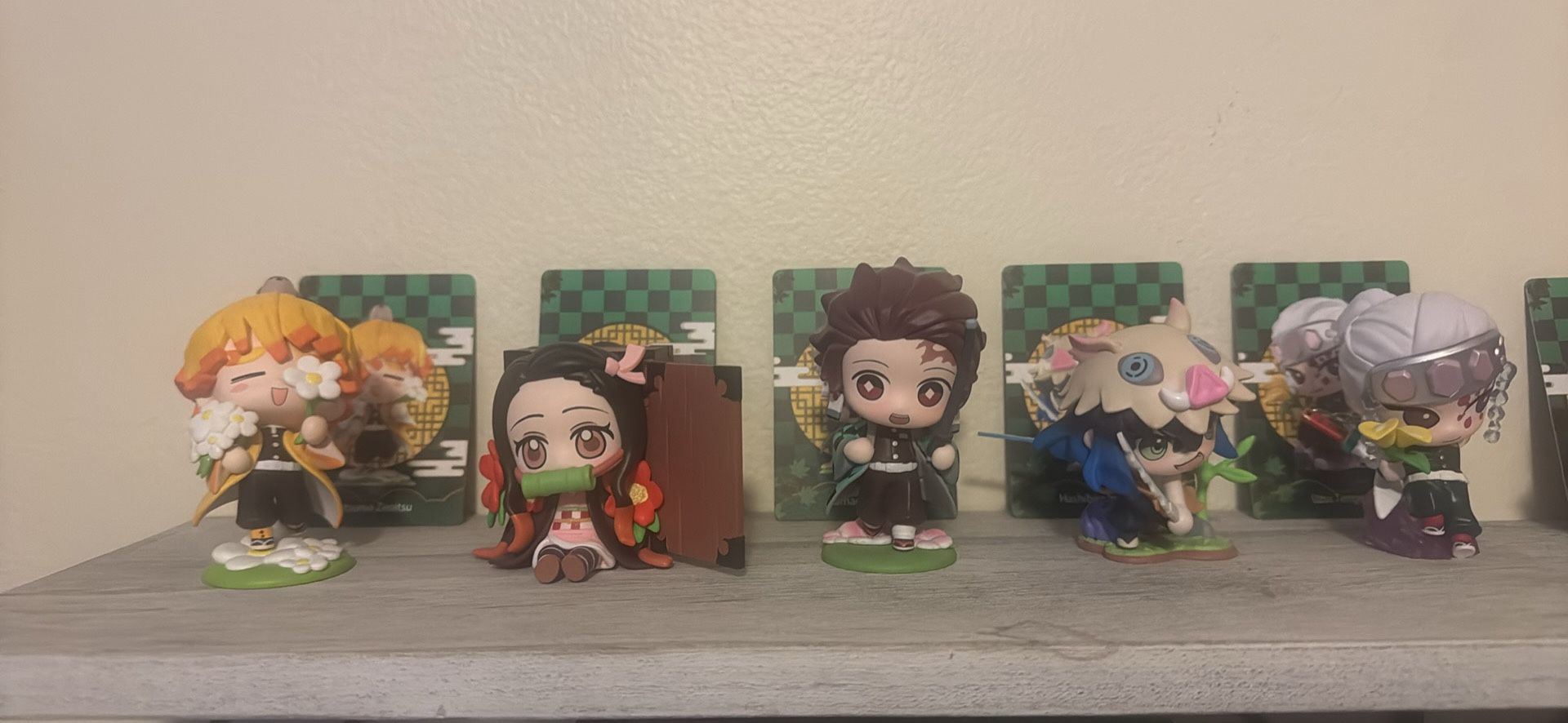 Demon Slayer Pop Mart Flower Series Figures