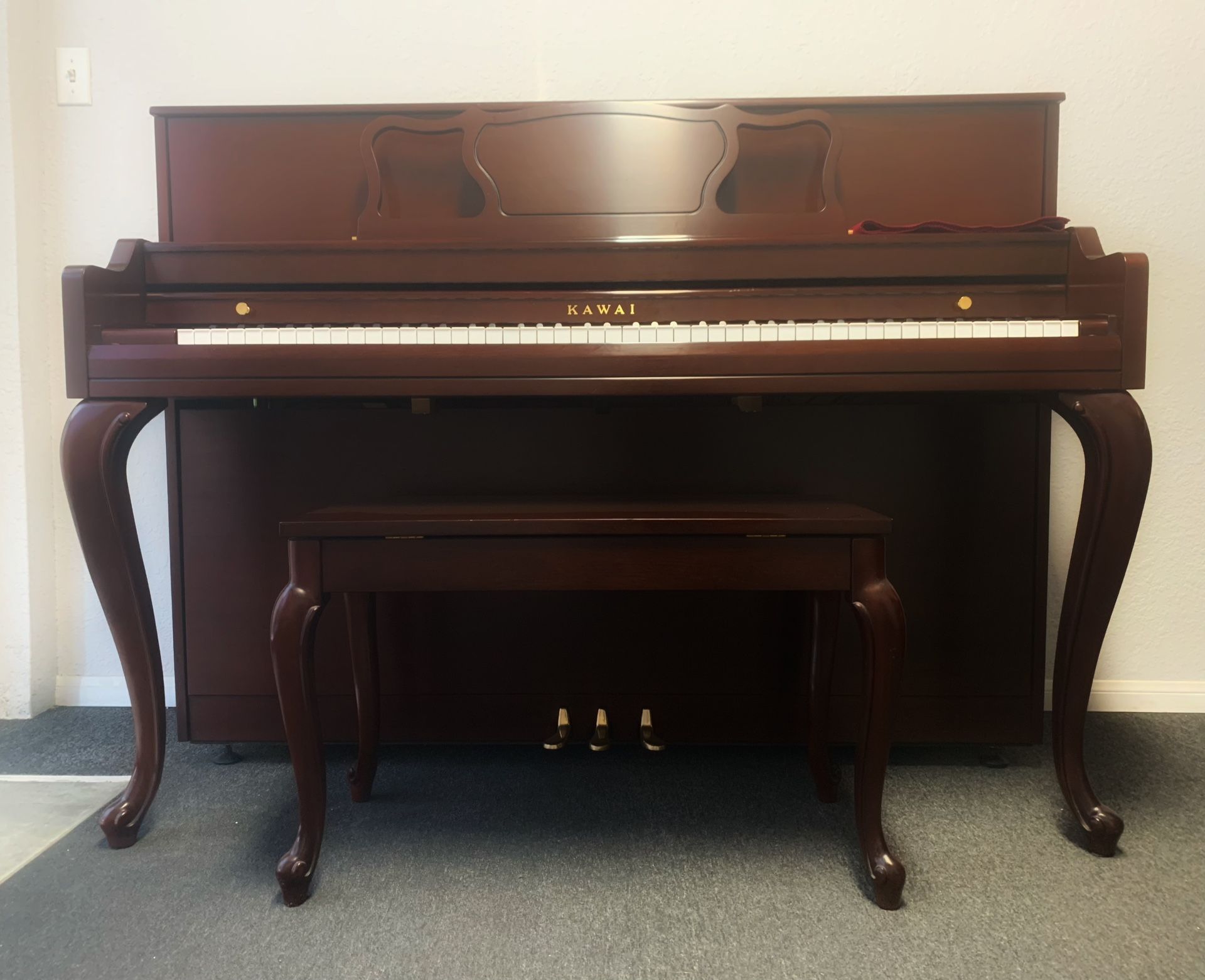 Kawai 508 Designer Series Upright Piano / Will Deliver