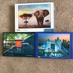 500 Piece Jigsaw Puzzles 