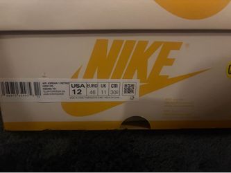 Jordan 1 High Sz 9.5&12 Brand New 120$