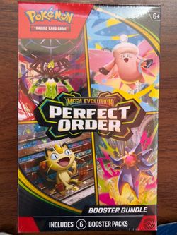 Pokémon TCG Mega Evolution Perfect Order Booster Bundle Box