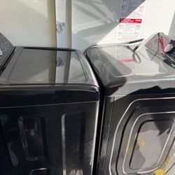 Samsung Washer and Dryer (black)