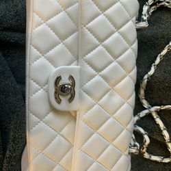 White Chanel Bag