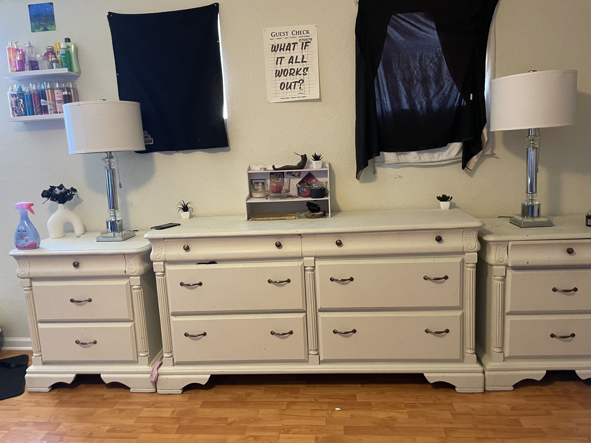Dresser Nightstands And Desk Lamps