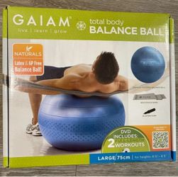 Gaiam Balance Ball - Large 75cm