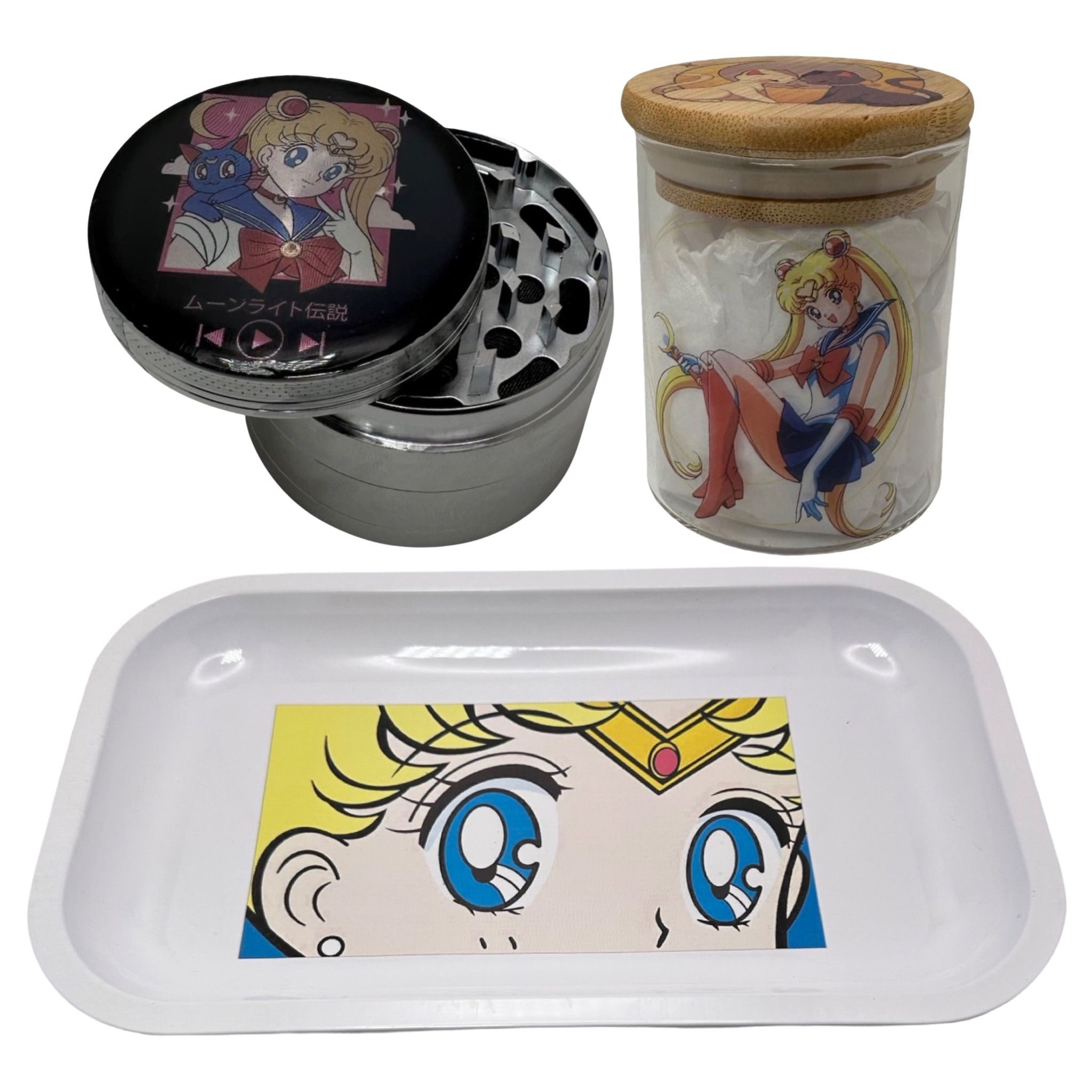 Sailor Moon Anime Rolling Tray Set 