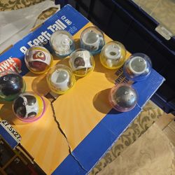 Group Of Football Team Mini Mugs And Helmets