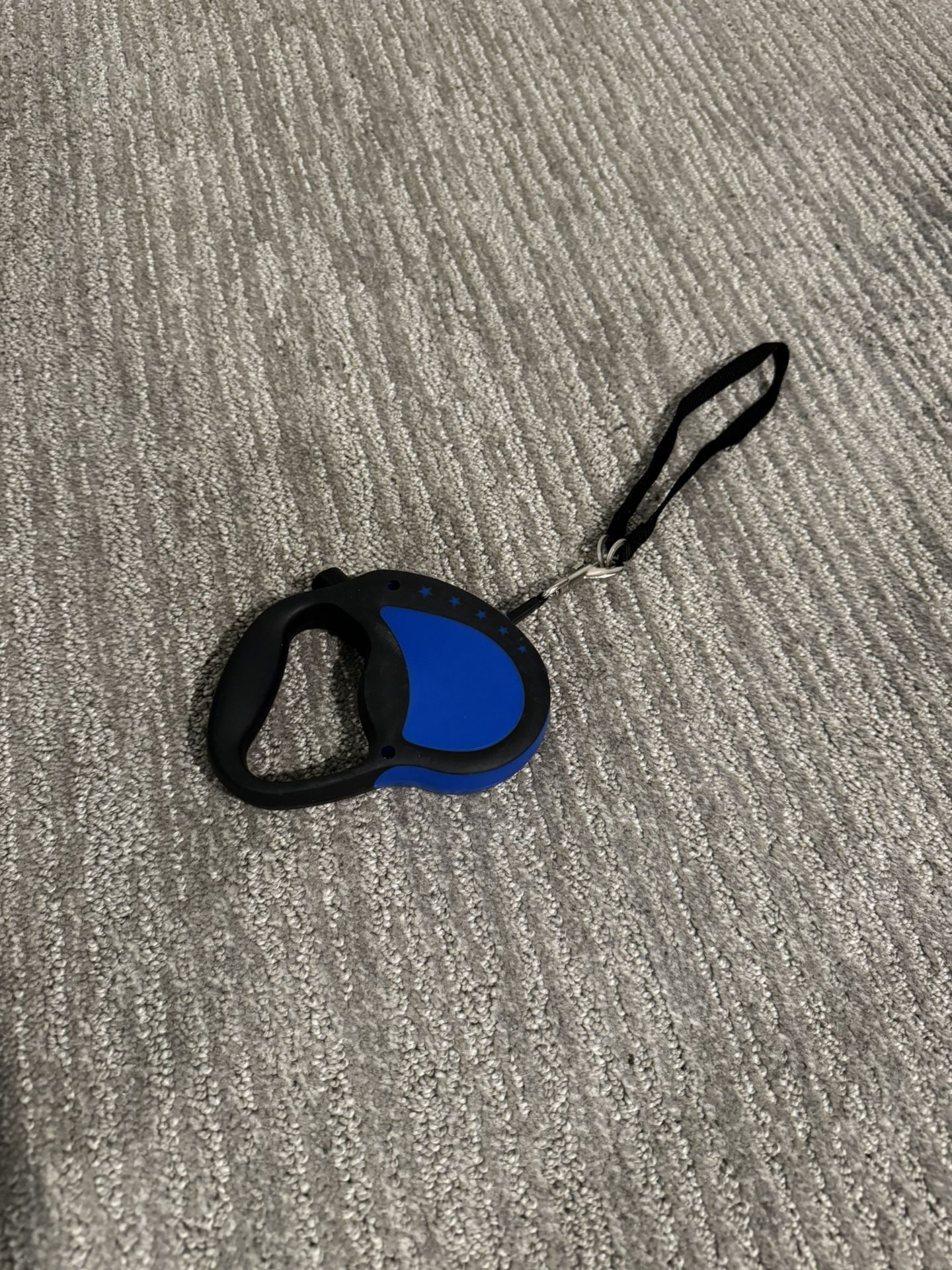 Retractable Dog Leash Blue Locking Function 