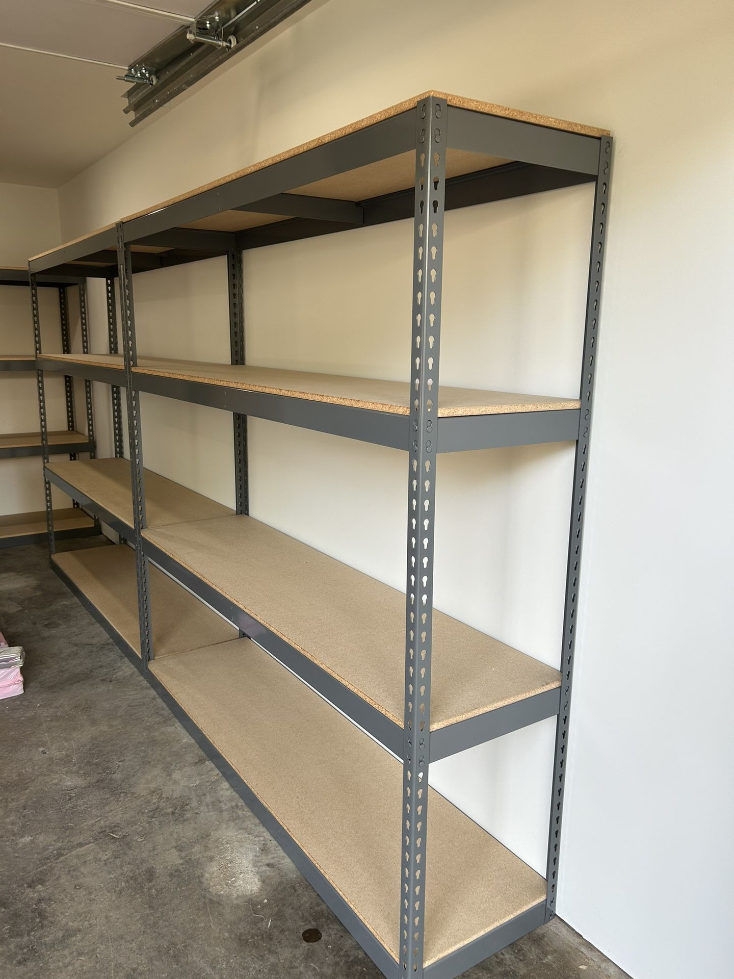Warehouse Shelving 72 in W x 18 in D Commercial Boltless Storage Rack New Better Than Homedepot Lowes Delivery Available