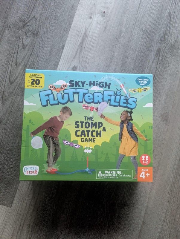 Stomp And Catch Game- outdoor Toy-New