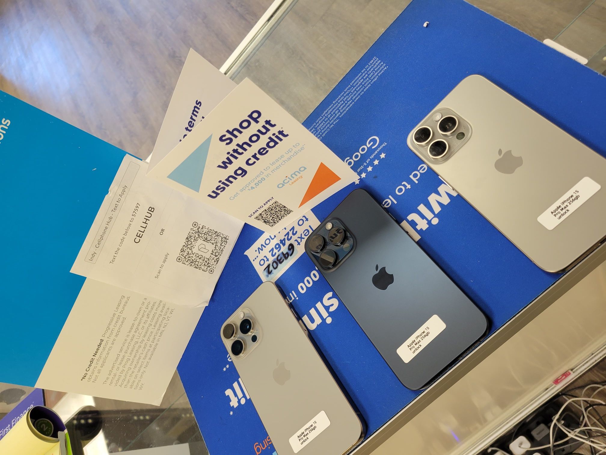 Apple iPhone 15 Pro Max Unlocked ($50 Down Take Home Today)