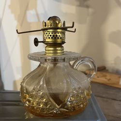 Antique Oil Lamp Base