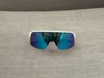 OAKLEY Men's Sutro Lite Sunglasses with Matte White Frame and Prizm Sapphire Lens